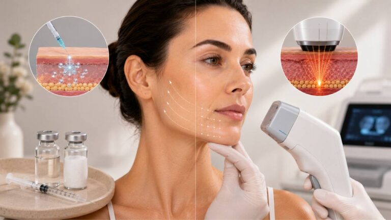 Bioestimulador ou Ultrassom Microfocado: Indica&ccedil;&otilde;es, Diferen&ccedil;as e Como o Especialista Decide.